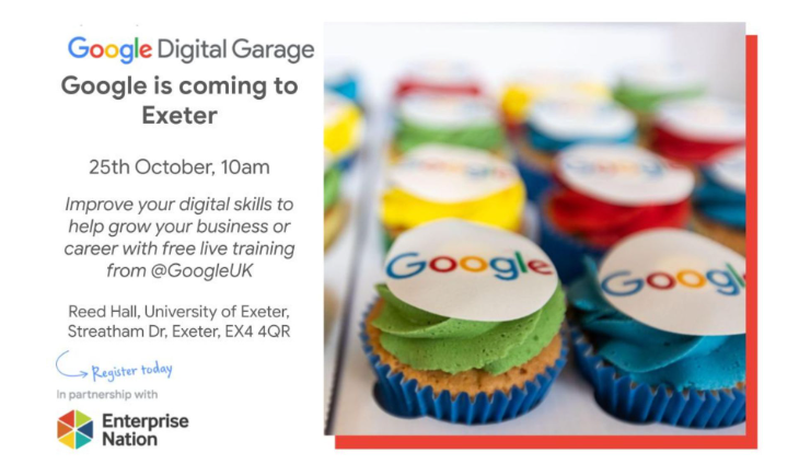 Google Digital Garage sessions at Exeter University