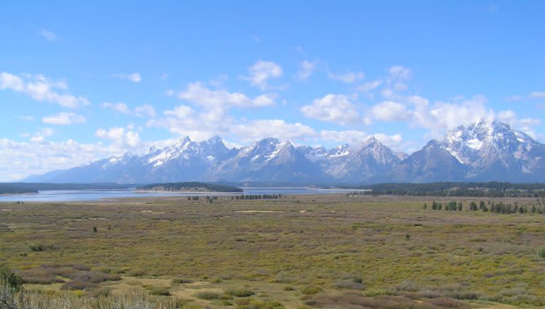View of Tetons (photo credit National Park Service)