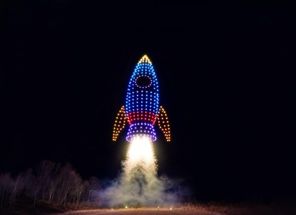 Drone Light Show Exploration Place
