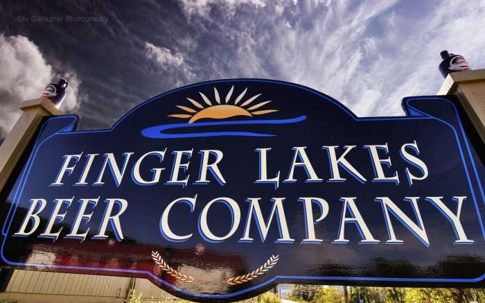 Finger Lakes Beer Company sign