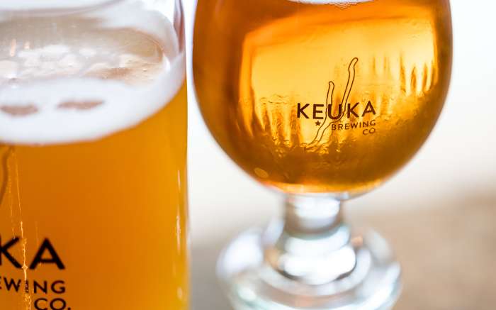Keuka Beer Glass