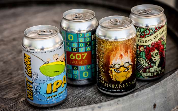 Keuka Brewing Cans