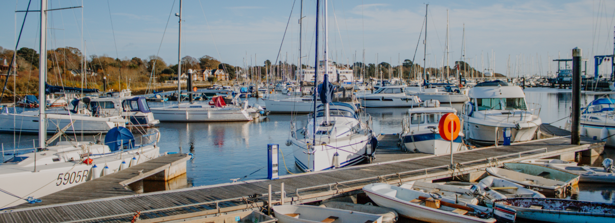 Lymington Quay in the New Forest