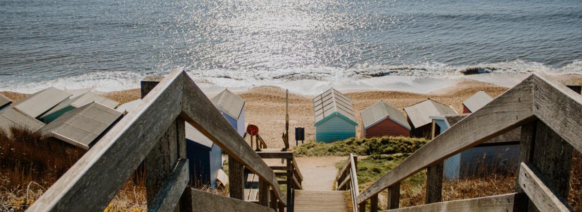 Milford on Sea - Beach walk