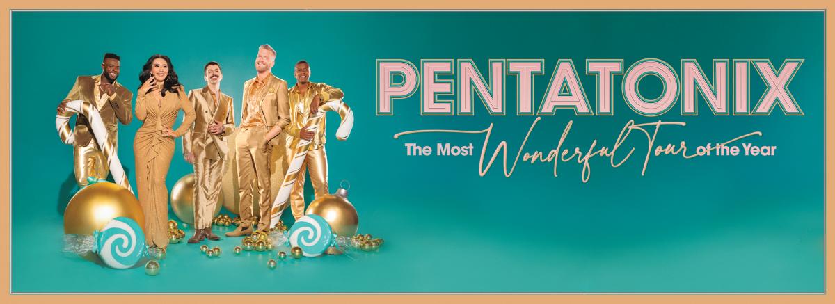 An image promoting Pentatonix