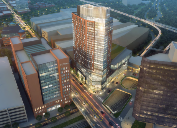 Hilton Expansion in Downtown Columbus