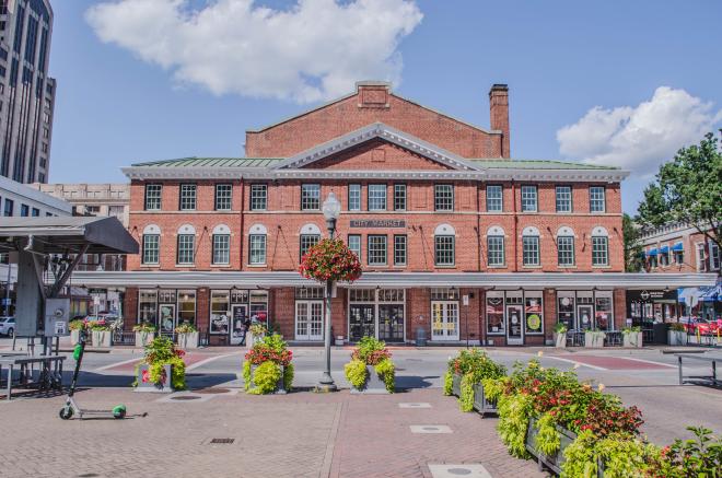 City Market Building in Downtown Roanoke, VA