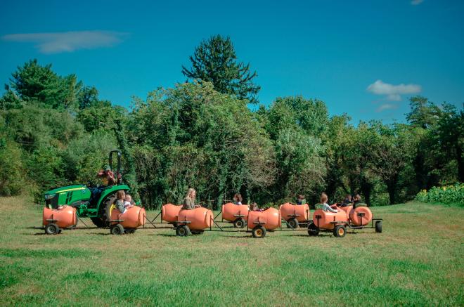 Tractor Ride - Jeter Farm Fall Festival - Botetourt County