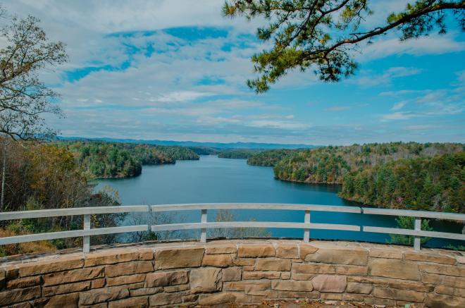 Philpott Lake Overlook - Virginia