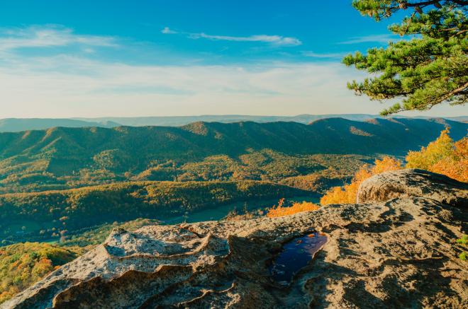 Tinker Cliffs - Appalachian Trail - Blue Ridge Mountains - Virginia