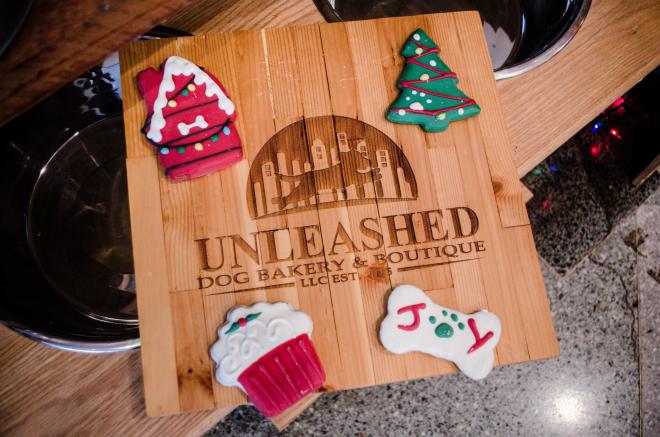 Unleashed Dog Bakery & Boutique - Christmas Dog Biscuits