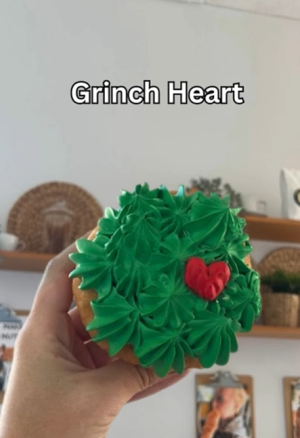Grinch Donut