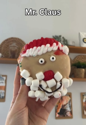 Santa Donut