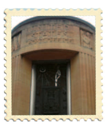 Milton post office exterior