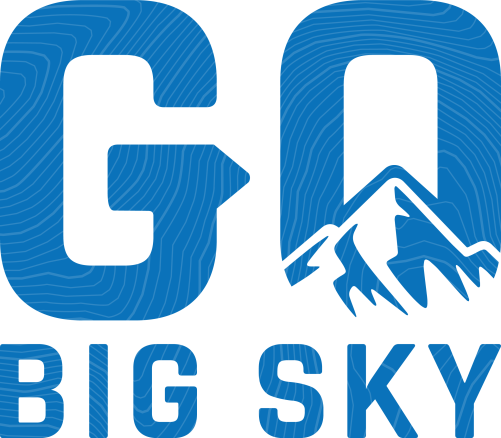 GO Big Sky Logo - Topo
