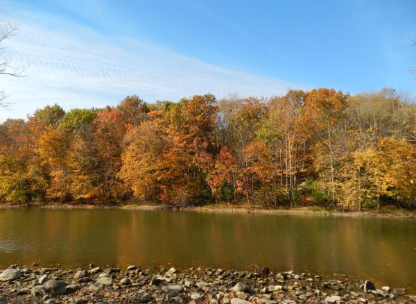 Scioto River in Autumn