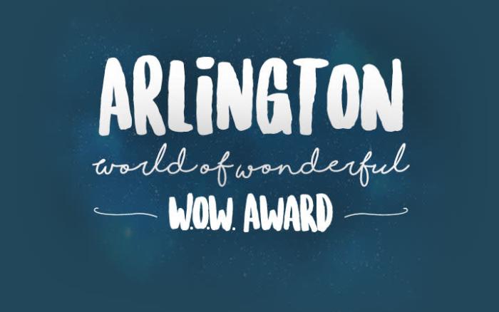 Arlington World of Wonderful -W.O.W. Award