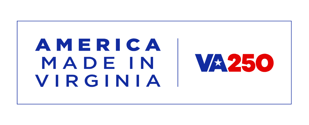 America Made in Virginia logo for the VA250 commemoration