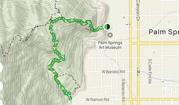 North Lykken Trail Map