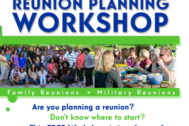 Reunion Planning Workshop