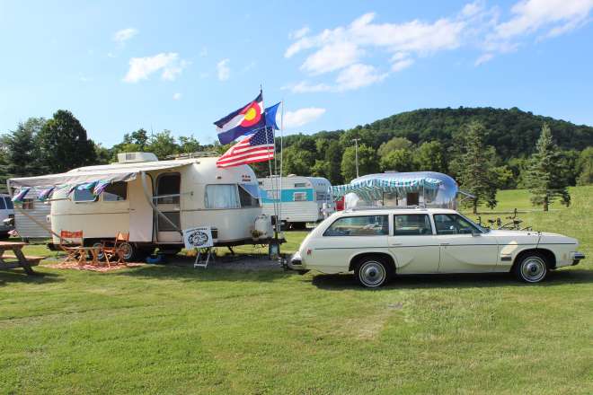 Tin Can Tourists Vintage Camper Rally Public Open House
