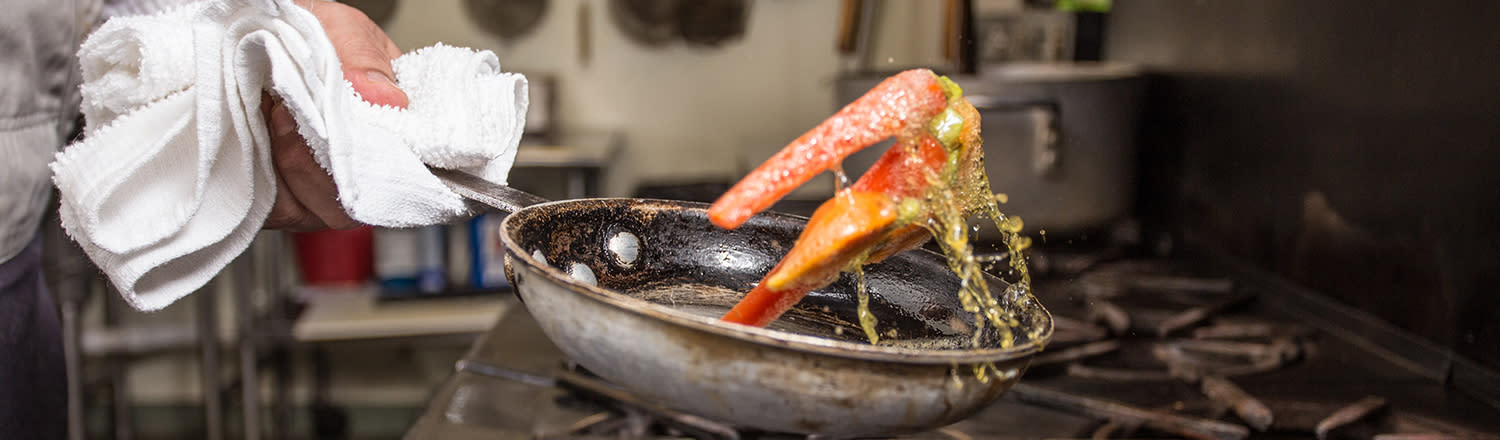 Flipping Carrots in a Pan