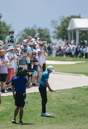 Golfer at Byron Nelson