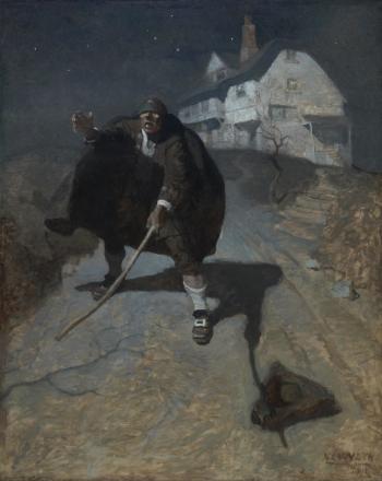 NC Wyeth - Tapping up and down the road in a frenzy