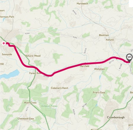 forest way cycle route
