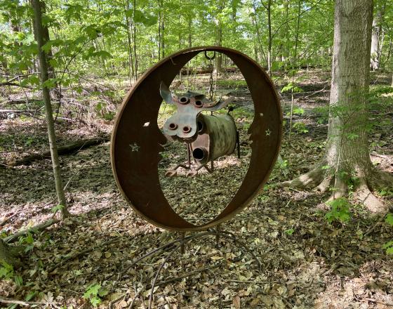 Woodland Creatures: The Cow Jumped Over the Moon