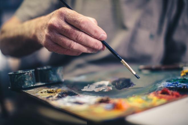 Artist Painting - Botetourt County