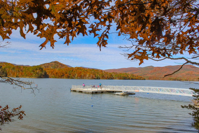 Carvins Cove - Fall - Roanoke, Virginia