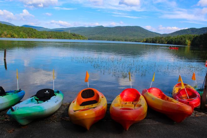 Kayaking - Carvins Cove, Roanoke, VA