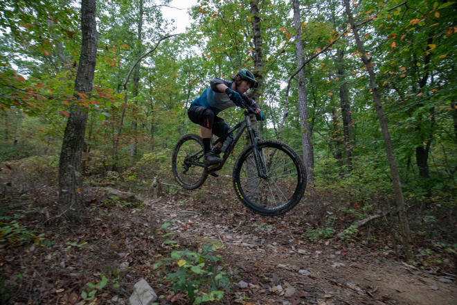 Creature from Carvins Cove Enduro Race - Roanoke, VA