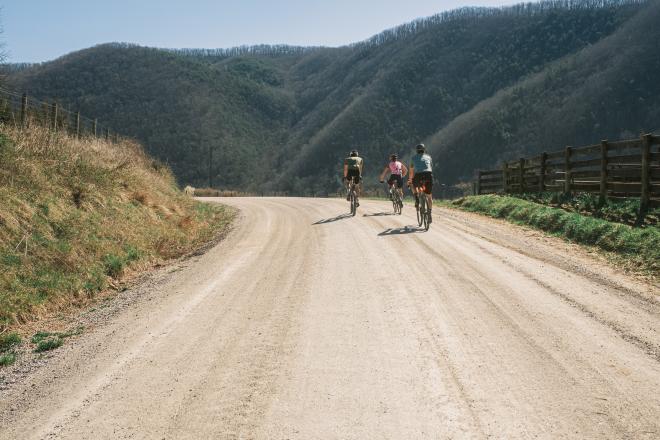 Gilmers Mill Road gravel cycling