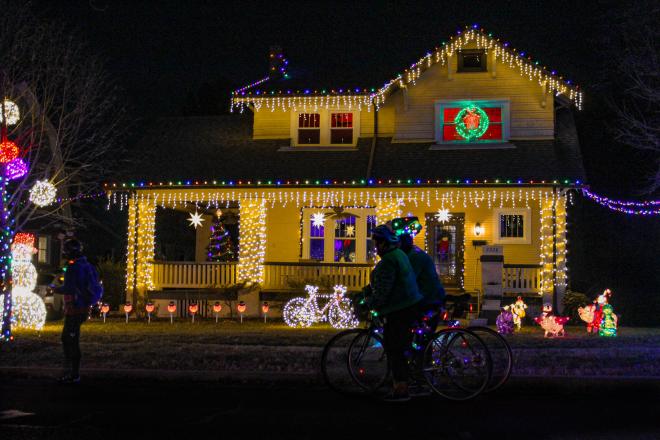 Holiday Lights Tour - Grandin Village, Roanoke