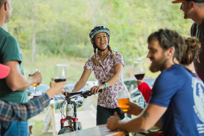 Mountain Biker - Craft Brewery
