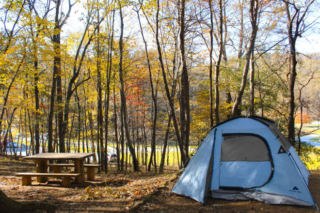 Peaks of Otter Campground - Blue Ridge Parkway