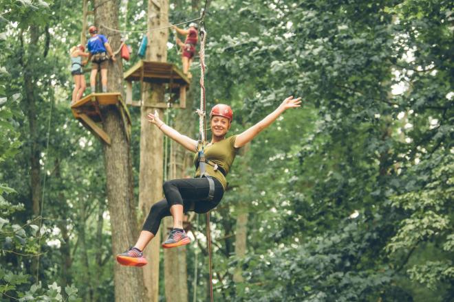 Treetop Quest Zipline - Explore Park, Roanoke, VA