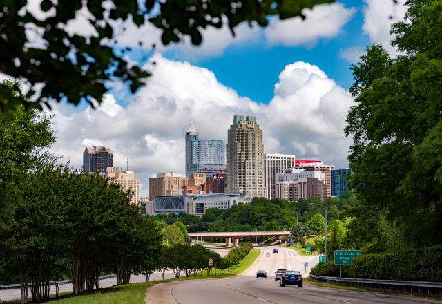 Raleigh Skyline April 2017