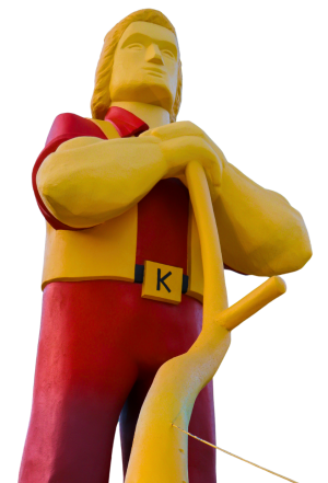 Johnny Kaw Cutout