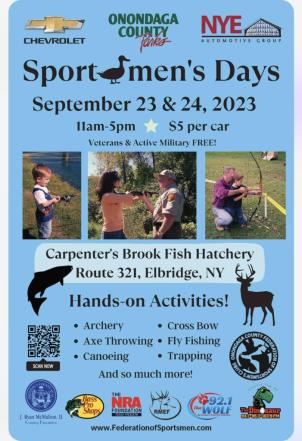 Sportsmen's Days event poster