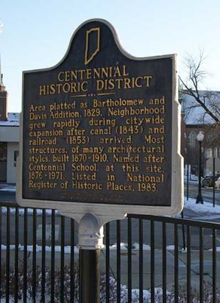 Centennial Neighborhood sign
