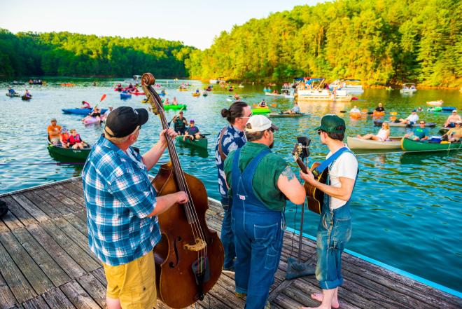 Concerts by Canoe - Philpott Lake, Franklin County