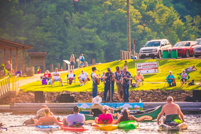 Concerts by Canoe - Philpott Lake