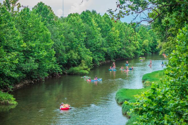 Floatilla to Starr Hill - Tubing the Roanoke River