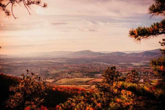 Fall Colors - Read Mountain Preserve - Roanoke, VA