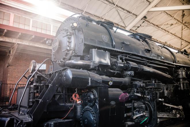 1218 Locomotive at Virginia Museum of Transportation in Roanoke