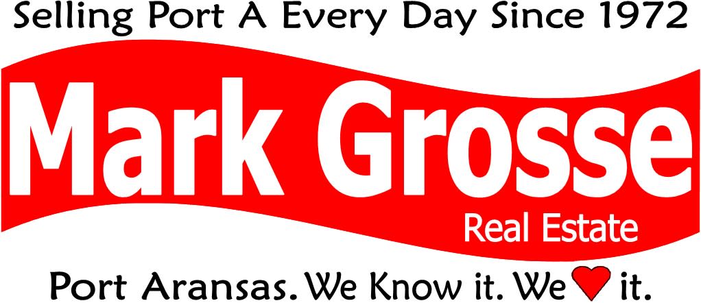 Red and black logo reads "Mark Grosse Real Estate."