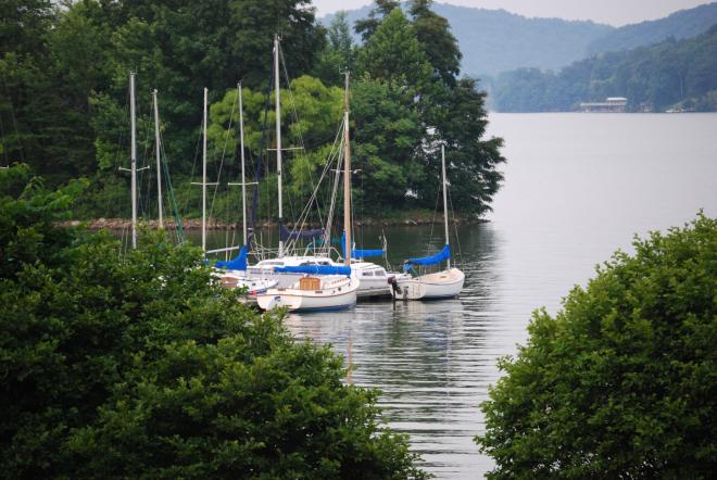 Claytor Lake State Park - Sailboats